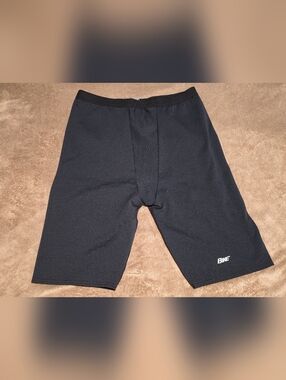 EUC Vtg Mens Bike Compression Shorts Size XL Black